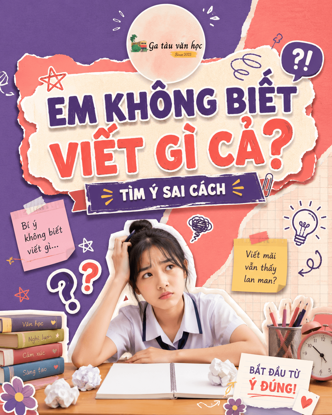 Tại sao em học Văn không tệ nhưng vẫn không viết được?
